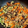 まぐろの's cooksnap of when they made ひじきの煮物✿大豆・人参・油揚げを入れて.