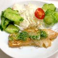 じんぴ◎'s cooksnap of when they made ネギ塩たれで食べる白身魚のソテー.