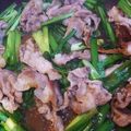 つばさじゅん's cooksnap of when they made 豚肉とニラネギのポン酢炒め.