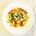 まいとmight's cooksnap of when they made こどもも大好き簡単バジリコスパゲティ.