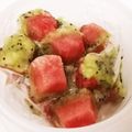 メリー・モコ's cooksnap of when they made 簡単☆ミニスイカアイス.