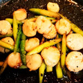 daichan♡'s cooksnap of when they made アスパラとほたてのバター焼き.