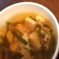 クック6WWQQT☆'s cooksnap of when they made 豆腐とニラのこくうまスープ♪.