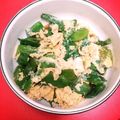 なんちゃらぷに's cooksnap of when they made 優しい味で、沢山食べられる絹さやの卵とじ.