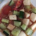 akochan910's cooksnap of when they made トマトと長芋の胡麻ポン和え♪お弁当にも.