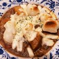 おりがみkidsママ's cooksnap of when they made お餅のカレーチーズ焼♪.