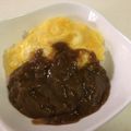 papikun's cooksnap of when they made ビーフシチューで☆ご馳走オムライス.