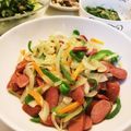 クックE662AA☆'s cooksnap of when they made 超簡単☆ウインナー玉ねぎ炒め.