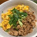 hiromi17's cooksnap of when they made 鶏そぼろ丼.