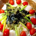 Marmo's cooksnap of when they made 生わかめが主役！豆苗と簡単中華サラダ♪.