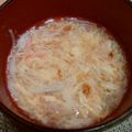 べに茶's cooksnap of when they made 簡単絶品！かにかまで蟹玉スープ.