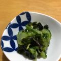 daikanon's cooksnap of when they made きゅうりの酢の物（みょうが入り）.