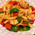 ごきげんYOYO♪'s cooksnap of when they made 豚ももスライスの酢豚風炒め.