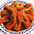 美味礼讚's cooksnap of when they made 手綱こんにゃくの田楽風甘辛煮.