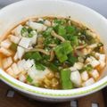 まこさんど's cooksnap of when they made オクラとめかぶのネバトロ辛ラーメン.