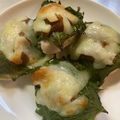 SmileMommy's cooksnap of when they made 10分で！鶏ささみの大葉と梅肉チーズ焼き.