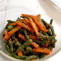 向日葵くっく's cooksnap of when they made いんげんと人参のたらこ炒め.