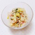まあまま☆0403's cooksnap of when they made 豆もやしの鮭マヨ和え.