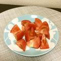 ☆こまっと☆'s cooksnap of when they made 子供大好き！トマトのお砂糖和え♪.