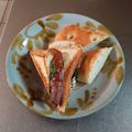 チコリママ's cooksnap of when they made 大葉香る☆ハムとチーズのホットサンド.