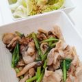 ２級ちゃん's cooksnap of when they made 小松菜と豚バラ肉の塩麹炒め.