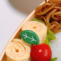 ハリーだよ☆'s cooksnap of when they made 【簡単】キャラ弁 おかず くるくる卵焼き.
