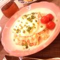 ange＊'s cooksnap of when they made たっぷり竹の子　簡単ガーリックライス.