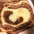 yukapi☻'s cooksnap of when they made 超簡単♪マーブルパウンドケーキの作り方.