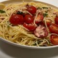 ☆まなっくま☆'s cooksnap of when they made トマトとツナの冷製パスタ.