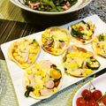 ♡ひな祭り♡'s cooksnap of when they made ピザ　簡単　餃子の皮　フライパン.