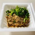 azbjbn's cooksnap of when they made 毎日の納豆●すりごまたっぷり.
