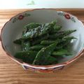 デイジー☆はなちゃん's cooksnap of when they made モロッコインゲンのゴマ味噌和え.