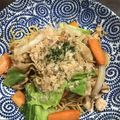 240915's cooksnap of when they made 粉末ソースをアレンジ☆ソース焼きそば.