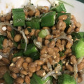 240915's cooksnap of when they made ごはんによく合う納豆とオクラの和物.