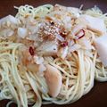SaChi_2020's cooksnap of when they made 絶品！ホタテのペペロンチーノ.