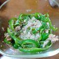 yuzこゆず's cooksnap of when they made レンジで簡単！我が家の☆あの無限ピーマン.