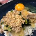 クックOUNC9M☆'s cooksnap of when they made 簡単！時短！スタミナ丼！.