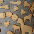 さっちゃんカフェ's cooksnap of when they made 太白ごま油で型抜きクッキー.