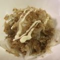 papikun's cooksnap of when they made 素材の味を！新玉ねぎのおかかサラダ☆.
