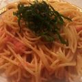 kurumi0122's cooksnap of when they made 夏にオススメ！明太子の簡単冷製パスタ♪.