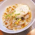 みかん組's cooksnap of when they made コトコト☆つるつる豚キムチうどん.