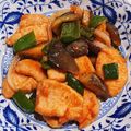 うららか３'s cooksnap of when they made 柔らか胸肉＆とろとろ茄子のケチャポン炒め.