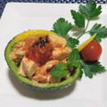 辰夫女子's cooksnap of when they made アボカドとキムチのマヨ和え◎.