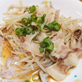 ももりん福島's cooksnap of when they made 簡単！豚ばらともやしの蒸し焼きぽん酢.