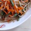 sorayuukei's cooksnap of when they made もやしといんげんのピリ辛中華ごま和え。.