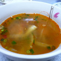 mapletwins's cooksnap of when they made えび殻で☆トムヤムクン風スープ.