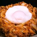 neko＊and…'s cooksnap of when they made 豚ひき肉とキャベツの簡単のっけ丼.