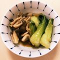 bonandsora's cooksnap of when they made 圧力調理バッグで！青梗菜きのこの煮びたし.