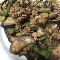 フニャ子母ちゃん's cooksnap of when they made ナスとピーマンとひき肉の甘辛炒め.