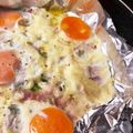 dolphinmasa's cooksnap of when they made 簡単！アスパラ＆卵のオーブン焼き.